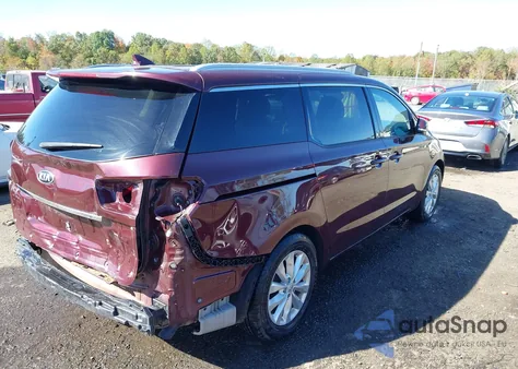 2017 Kia Sedona Ex из США, поврежденный, VIN KNDMC5C15H6281408